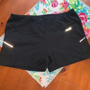 Avia black running shorts